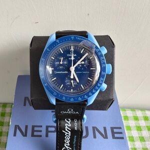 Swatch X Omega MoonSwatch Mission to Neptune Watch